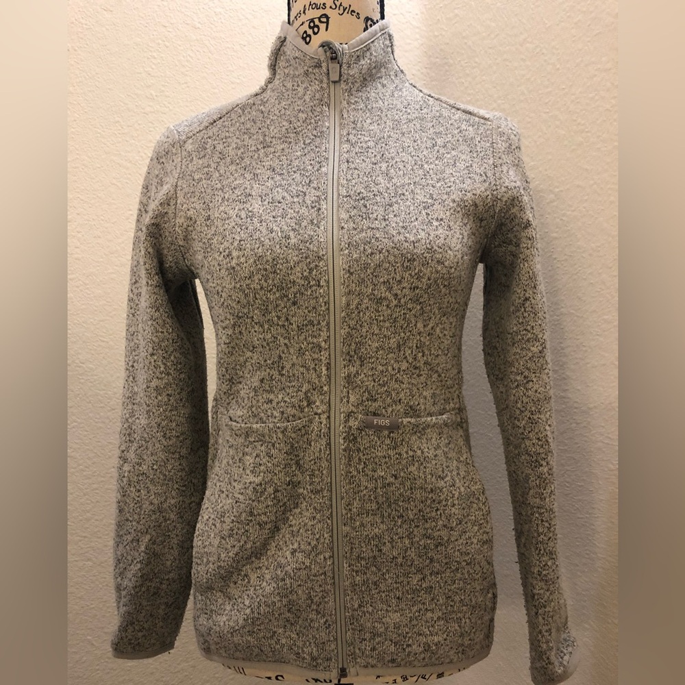 FIGS Gray Sweater XS